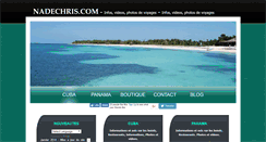 Desktop Screenshot of nadechris.com