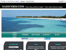 Tablet Screenshot of nadechris.com